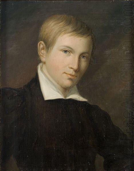 Portrait of Painter Otto Ignatius, Gustav Adolf Hippius